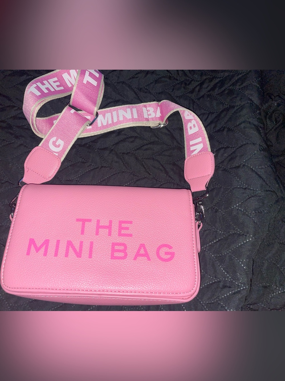 New small βthe mini bagβ crossbody purse